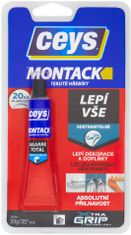 Ceys MONTACK lepidlo REMOVABLE, 20g