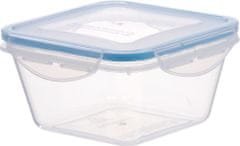 MagicHome Lunchbox set YH3 set of 3, 600 ml (13,5x13,5x7,5 cm) square, Clip