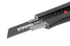 STREND PRO PREMIUM Nůž Premium FD782, BlackMatt, SoftTouch, 18 mm, odlamovací