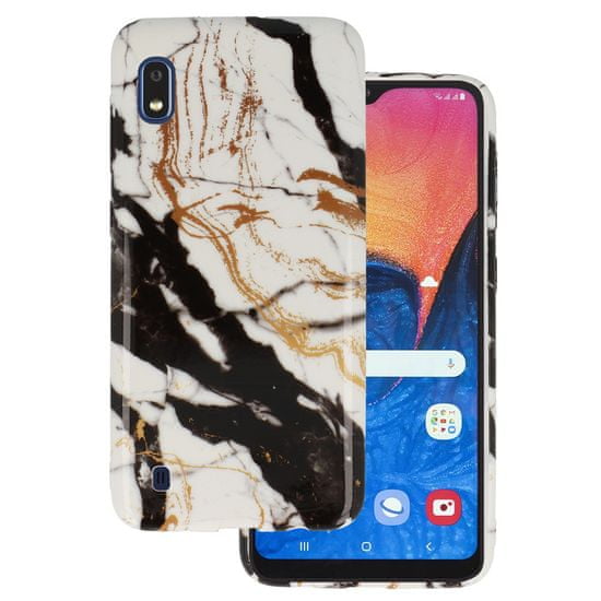 TopQ Mramorové pouzdro na Samsung Galaxy A10 Design 3