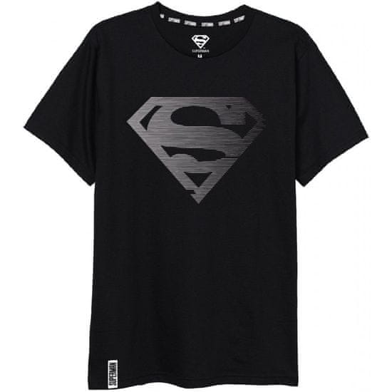 E plus M Pánské tričko Superman - černé