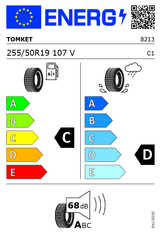TOMKET SNOWROAD PRO XL 255/50 R19 V107