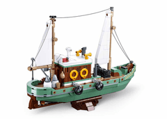 Sluban ModelBricks M38-B1119 Rybářská loď Ellie M38-B1119