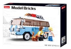 Sluban Model Bricks M38-B0707 Hippie autobus M38-B0707