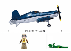 Sluban WWII M38-B1109 F4U Americký stíhací letoun M38-B1109