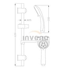 Invena Sprchový set hiuma (AU-89-001-M)