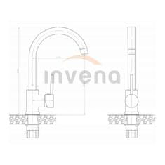 Invena Dřezová baterie solo (BZ-96-L01-S)