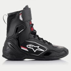 Alpinestars boty SUPERFASTER černo-bílo-červeno-šedé 44