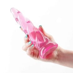 NS Novelties NS Novelties Fantasia Siren (Pink), čiré dildo s přísavkou