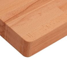 Vidaxl Koupelnová deska 100 x 60 x 4 cm masivní bukové dřevo