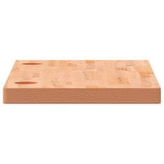 Vidaxl Deska psacího stolu 80 x 40 x 4 cm masivní bukové dřevo