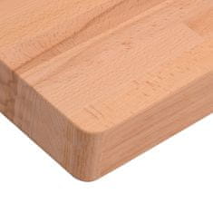 Vidaxl Deska psacího stolu 110 x 60 x 4 cm masivní bukové dřevo
