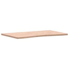 Vidaxl Deska psacího stolu 100 x (55–60) x 2,5 cm masivní bukové dřevo
