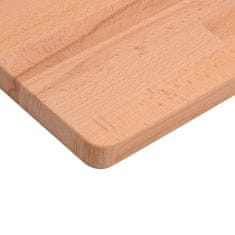 Vidaxl Pracovní stůl 220 x 55 x 81,5 cm masivní bukové dřevo a kov