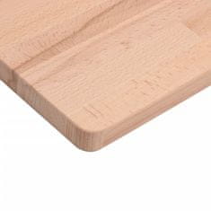 Greatstore Deska psacího stolu 110 x 60 x 1,5 cm masivní bukové dřevo