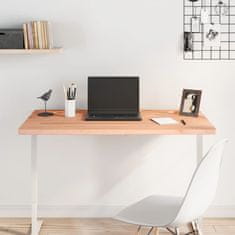 Vidaxl Deska psacího stolu 100 x 60 x 2,5 cm masivní bukové dřev
