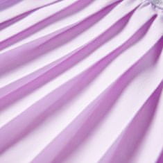 Vidaxl Dětská plisovaná sukně lila 128