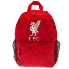 FotbalFans Batoh Liverpool FC, červený, zip, 12l