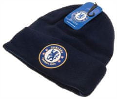 FotbalFans Zimní čepice Chelsea FC, tmavě modrá