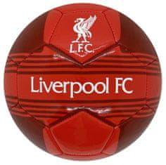 FotbalFans Fotbalový míč Liverpool FC, červený, vel 4