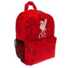 FotbalFans Batoh Liverpool FC, červený, zip, 12l