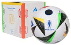 FotbalFans Fotbalový míč Adidas Euro 2024, bílý, box, vel 5