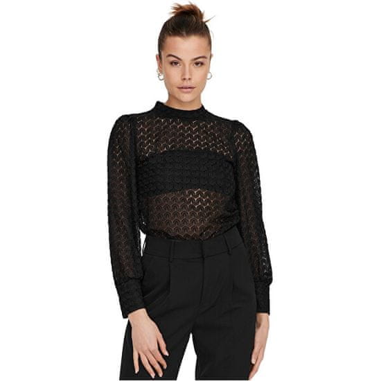 Jacqueline de Yong Dámská halenka JDYAVERY Regular Fit 15268408 Black