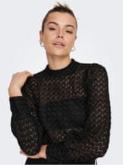 Jacqueline de Yong Dámská halenka JDYAVERY Regular Fit 15268408 Black (Velikost M)