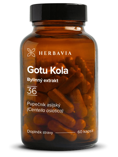 Herbavia Gotu Kola, 60 kapslí