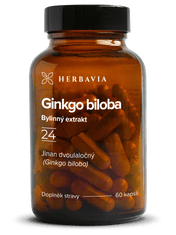 Herbavia Ginkgo biloba, 60 kapslí