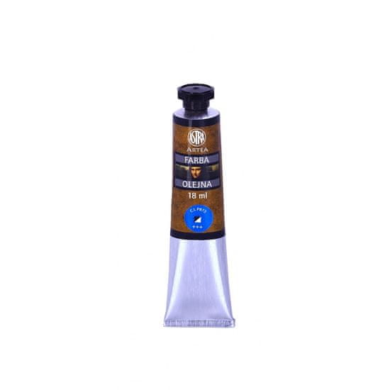 Astra ARTEA Olejová barva Profi 18ml, Cobalt Blue / Kobaltová Modrá, 83410947