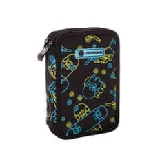 Astra ASTRABAG, Dvoupatrový penál bez náplně NEON SKATE, AC2, 503022045