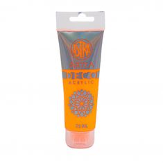 Astra ARTEA Deco, Akrylová barva 75ml, Neon Orange / Oranžová Neonová, 309123022