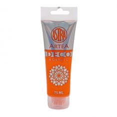 Astra ARTEA Deco, Akrylová barva 75ml, Orange / Oranžová, 309123003