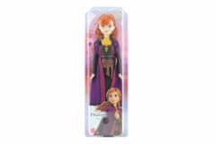 Disney Frozen Frozen panenka - Anna v černo-oranžových šatech HLW50