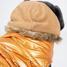 Duvo+ zimní bunda pro psy XL 70cm oranžová