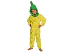 sarcia.eu Ananas Jednodílné fleecové pyžamo, dětské onesie s kapucí 3-4 let 98/104 cm