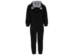 sarcia.eu Gorilla Jednodílné fleecové pyžamo, dětské onesie s kapucí 3-4 let 98/104 cm