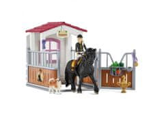 sarcia.eu SLH42437 Schleich Horse Club - Horse box, stáj pro koně Tori & Princess 5+ 