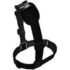 MG Shoulder Strap ramenní popruh s držákem na sportovní kamery, černý