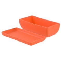 botle Keramický květináč moderní barva Matte Orange 29 cm Obdélníkový na kaktusy