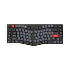 Keychron K15 Pro Alice Layout QMK/VIA Bezdrátová Mechanická Klávesnice, RGB, Gateron Hot-Swap Red K15P-H1