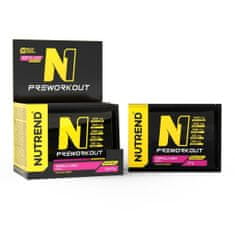 Nutrend N1 PreWorkout 10x17 g Příchuť: Citrus