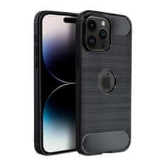 MobilPouzdra.cz Kryt ochranný CARBON pro Apple iPhone 15, černá