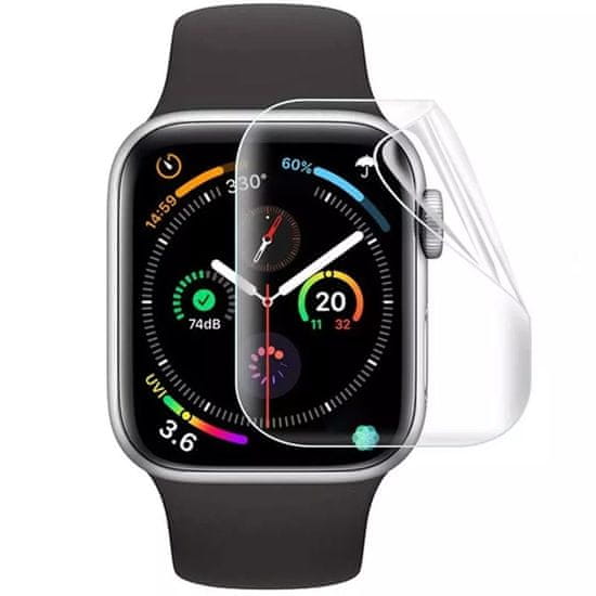 TopQ Hydrogelová TPU ochrana displeje pro Apple Watch 44 mm