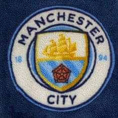 FotbalFans Dětské pyžamo Manchester City FC, All-In-One, tmavě modré | 8-9r