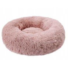 BB-Shop Pohodlný plyšový růžový pelíšek pro psy 60 cm