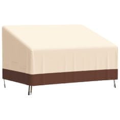 Petromila Plachty na 2místnou lavici 2 ks 137 x 97 x 48/74 cm 600D oxford