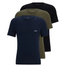 Hugo Boss 3 PACK - pánské triko BOSS Regular Fit 50509255-980 (Velikost M)