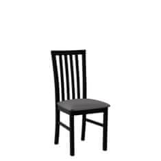 Veneti Židle k jídelnímu stolu FRATONIA 1 - černá / tmavá šedá
